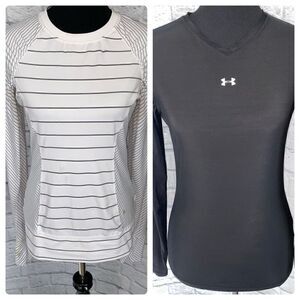 Reebok & Under Armour women S dri fit athletic shirt bundle